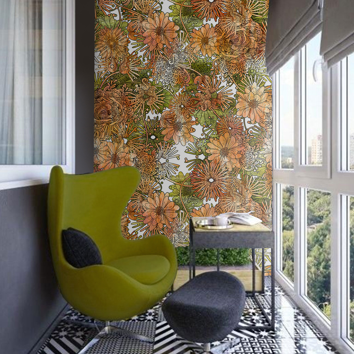 Фотообои Цветочный Бархат Антимаркер 1-A-1024